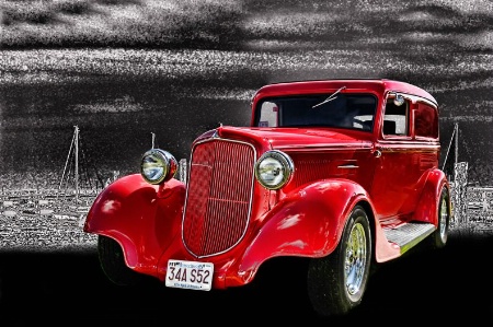 Red & Old Ford