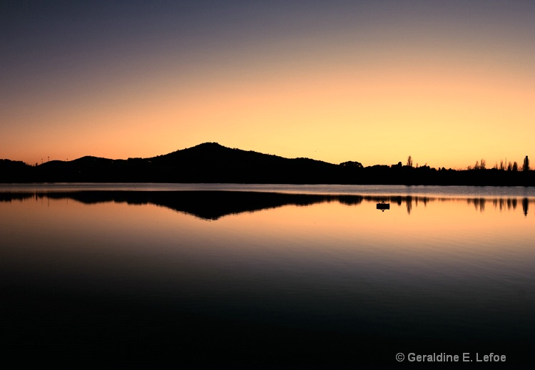 Lake Burley Griffin reflections