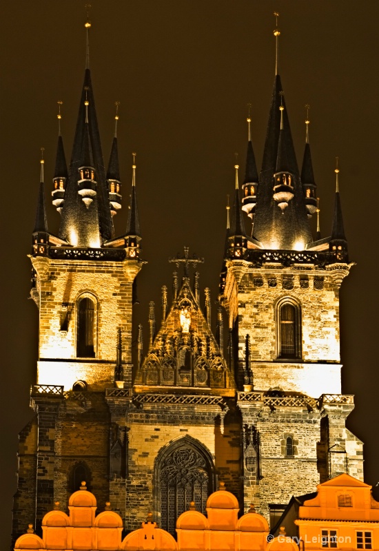 Nightime in Prague