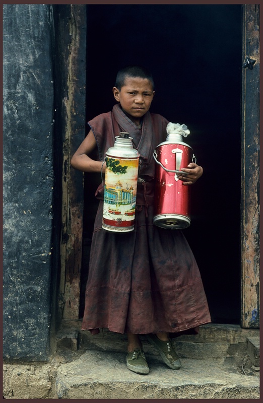 Tibet:  Novice Monk