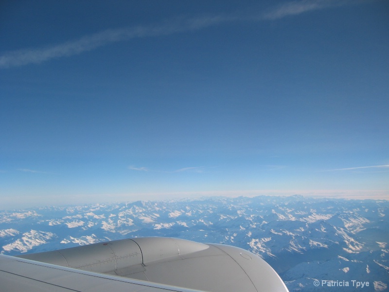 Alps wing view