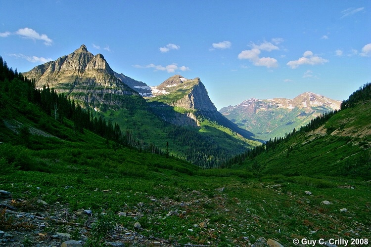 Glacier National Park in HDR