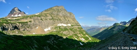 Logan Pass Panorama in HDR