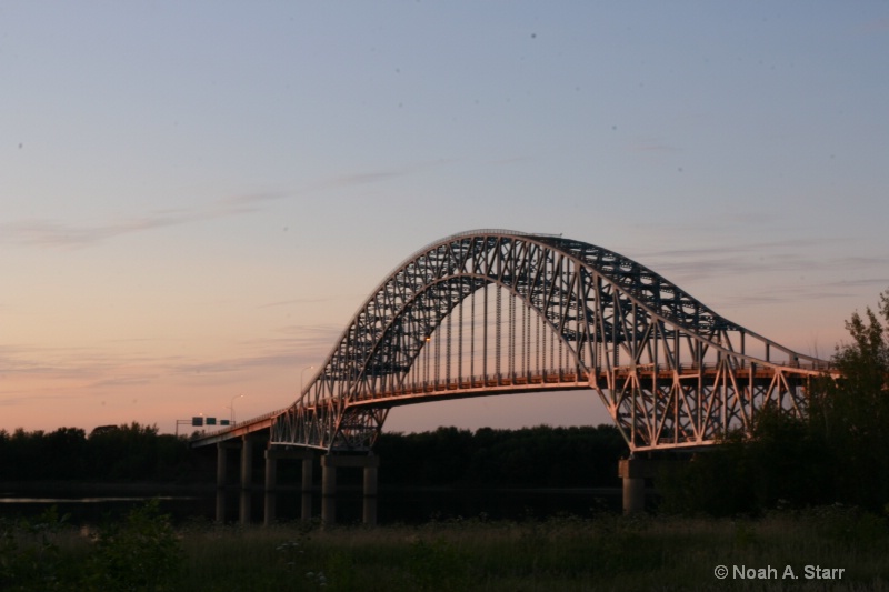 Bridge at twilight