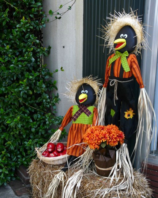 Storefront Scarecrows
