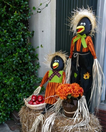 Storefront Scarecrows