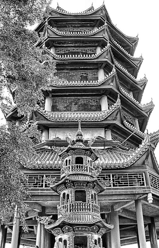 Pagodas At Fengdu