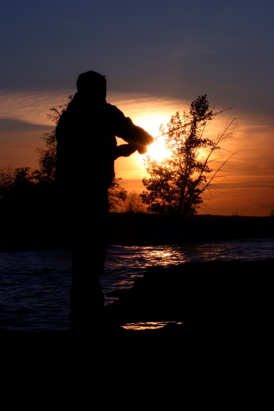 Sunset Fishing