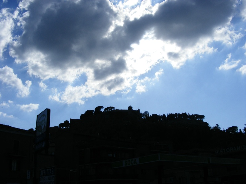 The skyline of Orvieto