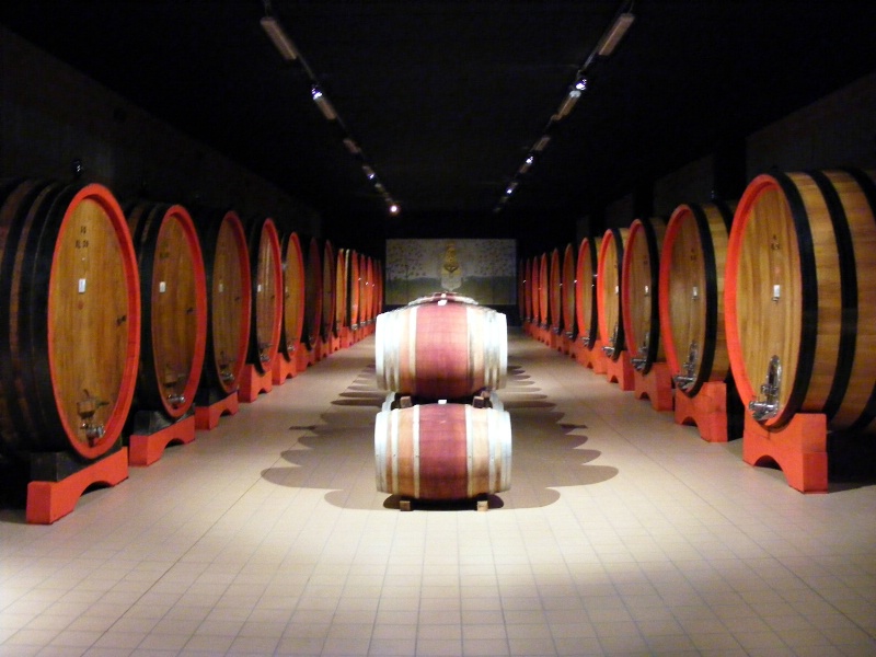 Barrels of Ciacci Piccolomini