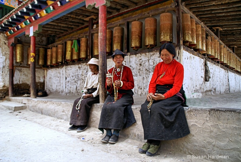 Tibetans at prayer