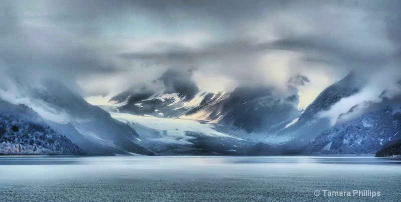 Heading into Glacier Bay, Alaska