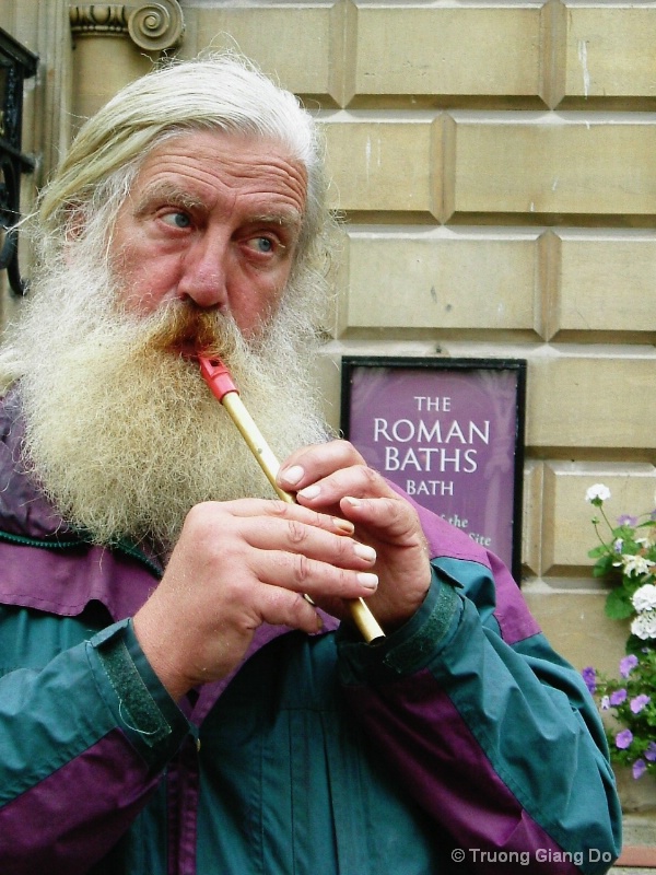 A Roman time musician