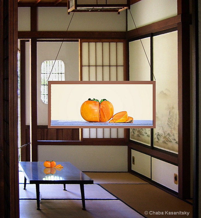 Exhibition in a Japanese Tea House 