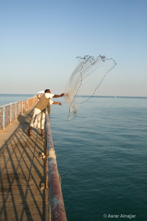 Flying Fishing Net