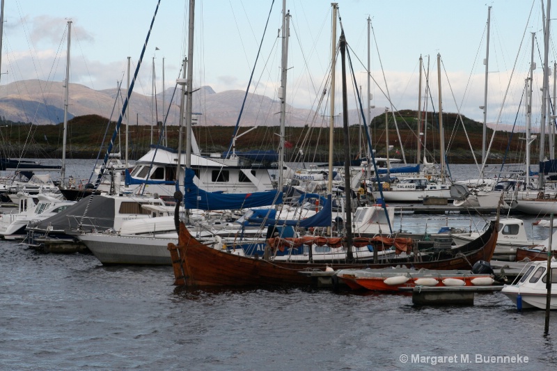 Harbor near Oban, Scotland
