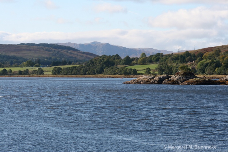 Scottish coastline