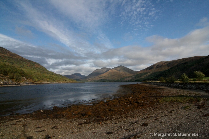 Scottish coastline