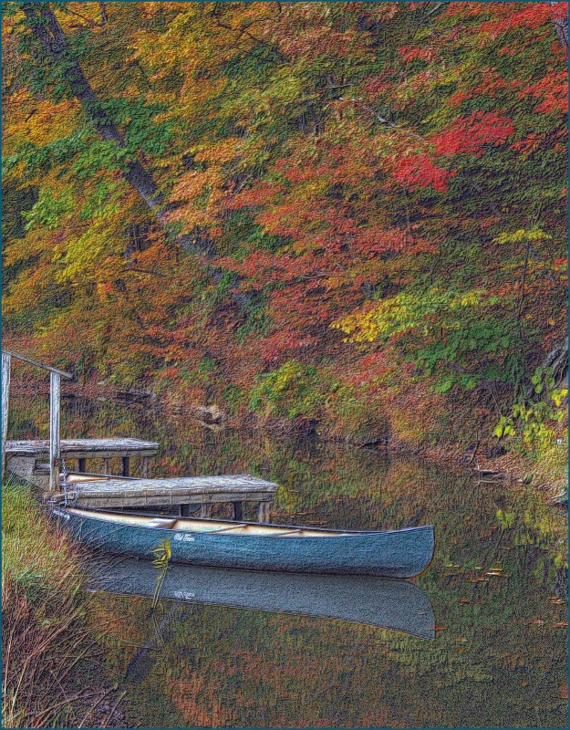 Autumn Monet Style