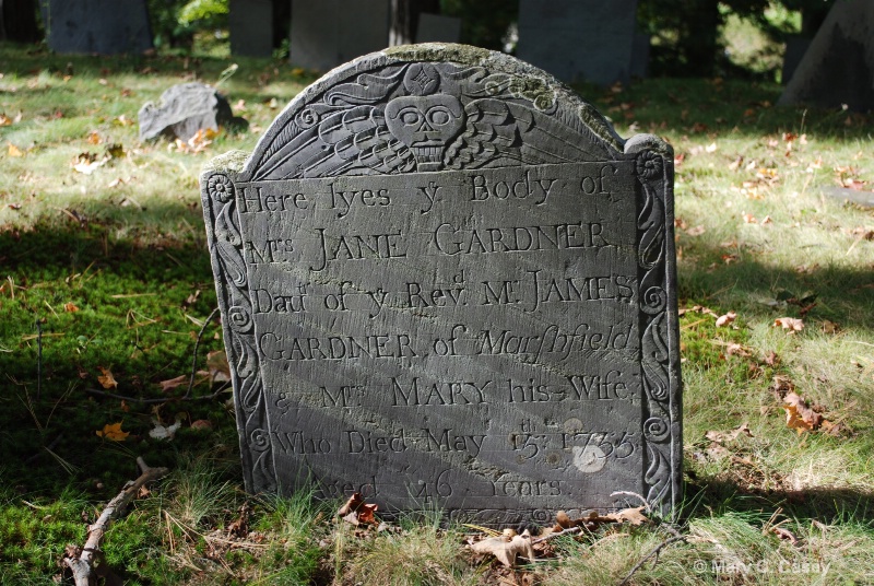 Grave from Old North Cemetery, Weymouth, MA