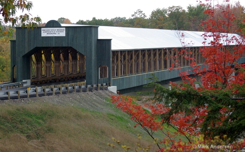 Longest Covered Bridge in America- Ashtabula, Ohio