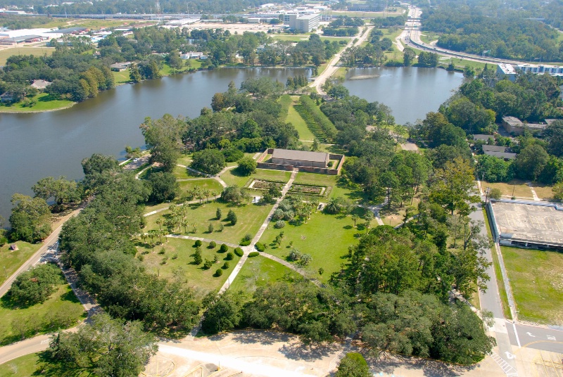 Spanish Fort On The Louisiana Capitol Grounds
