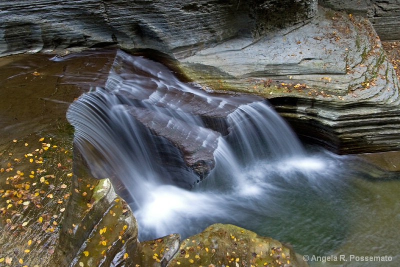 waterfall up close