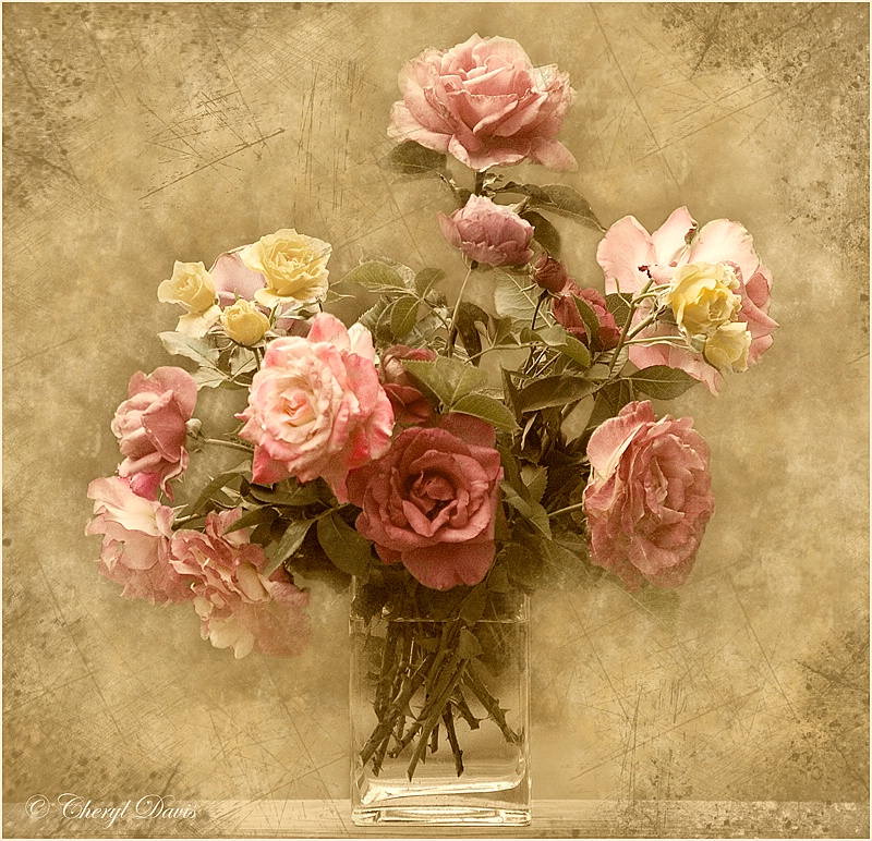 Vintage Rose Art