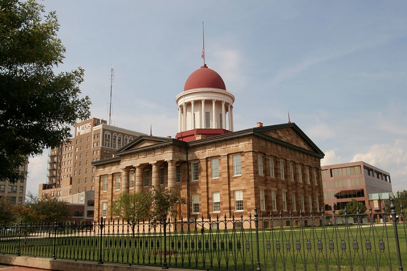 The Old Capital Building in Springfield