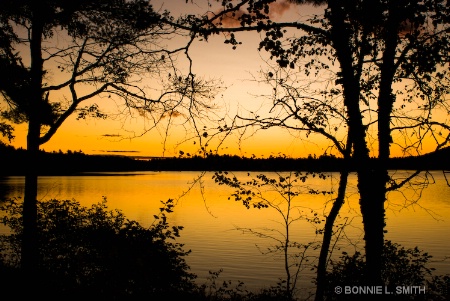 Sunrise on Lower Togue Pond
