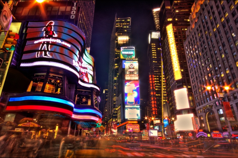 Times Square Chaos