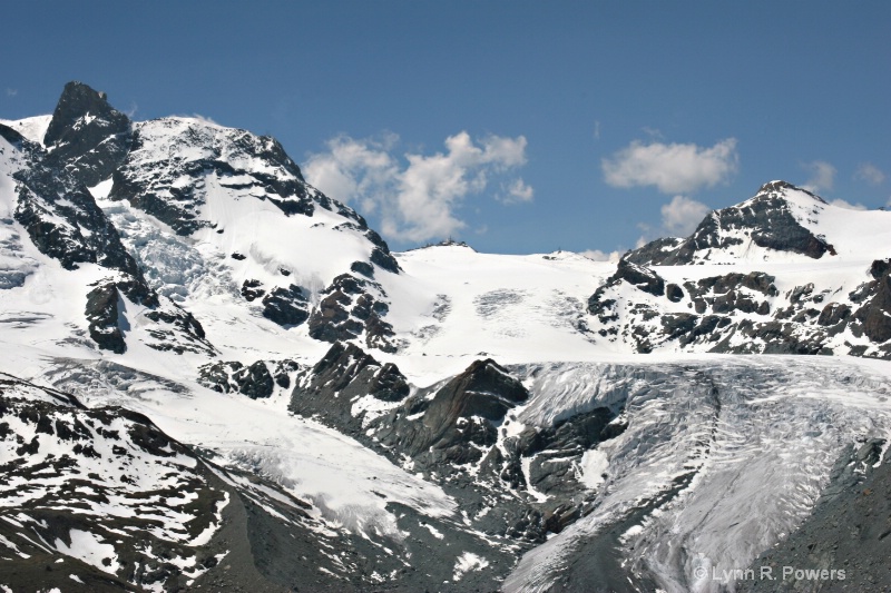 Kleine Matterhorn and Theodule Glacier