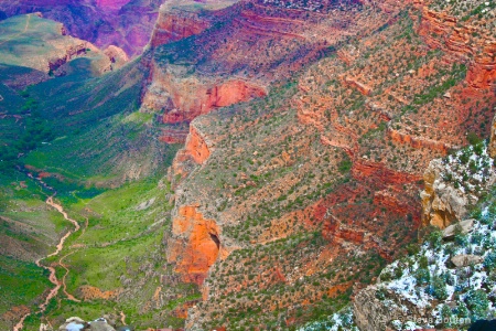 Hidden colors of the Grand Canyon