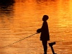 Fishing at Sunset