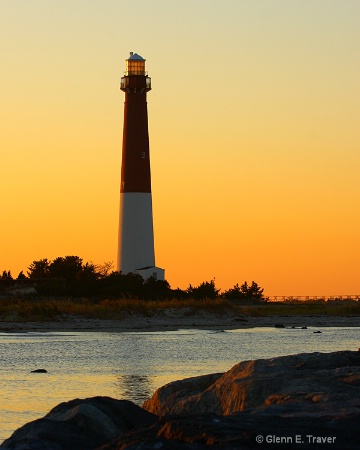 barnegat Lighthouse at Sunset