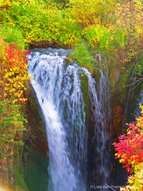 COLORED WATERFALL