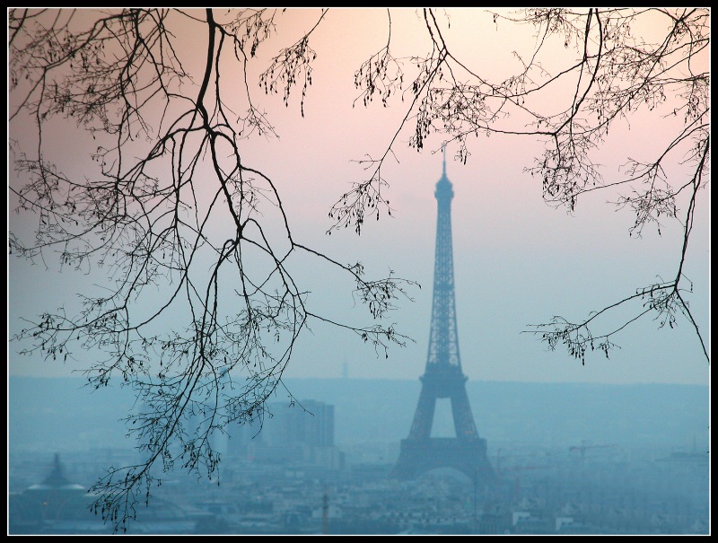 PARIS AT DUSK