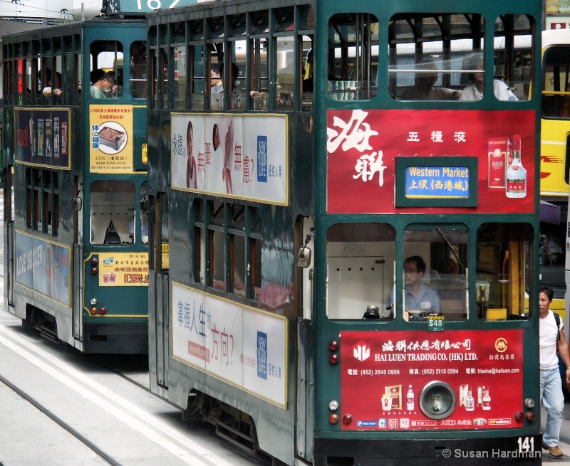 Hong Kong trolleys