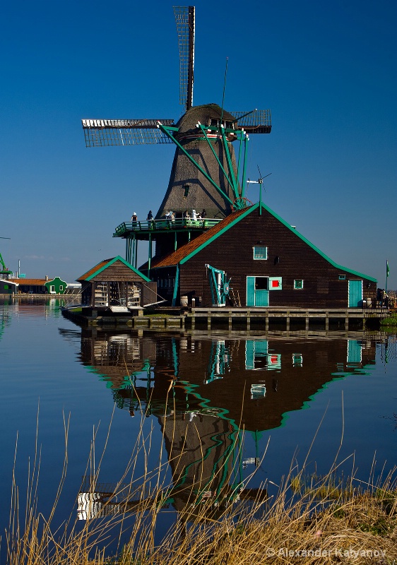Operating windmill, Holland