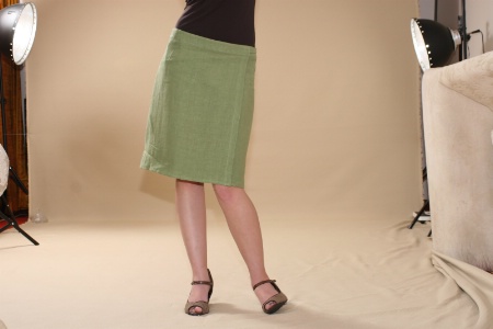 Skirt with shadow