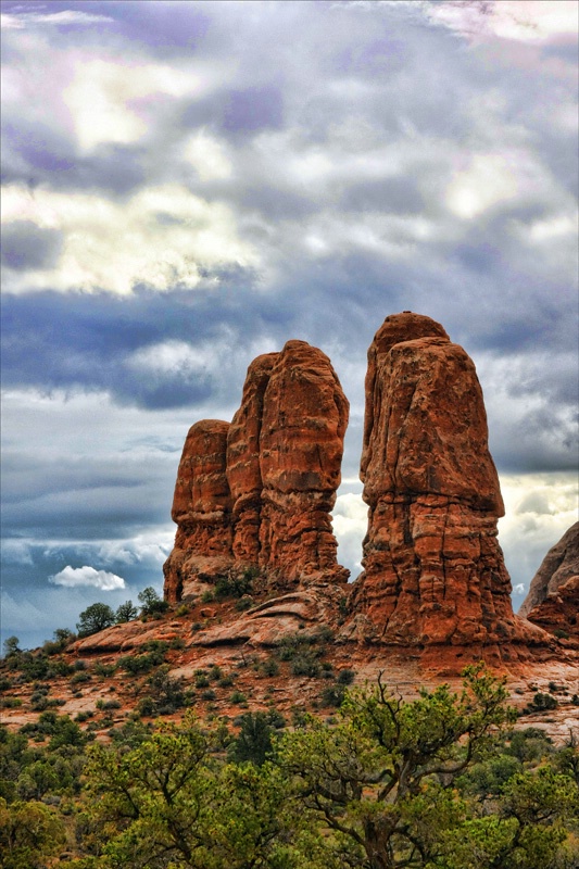 The Red Rock Columns