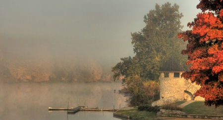 Boat house at Backbone