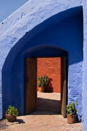 The Blue Courtyard
