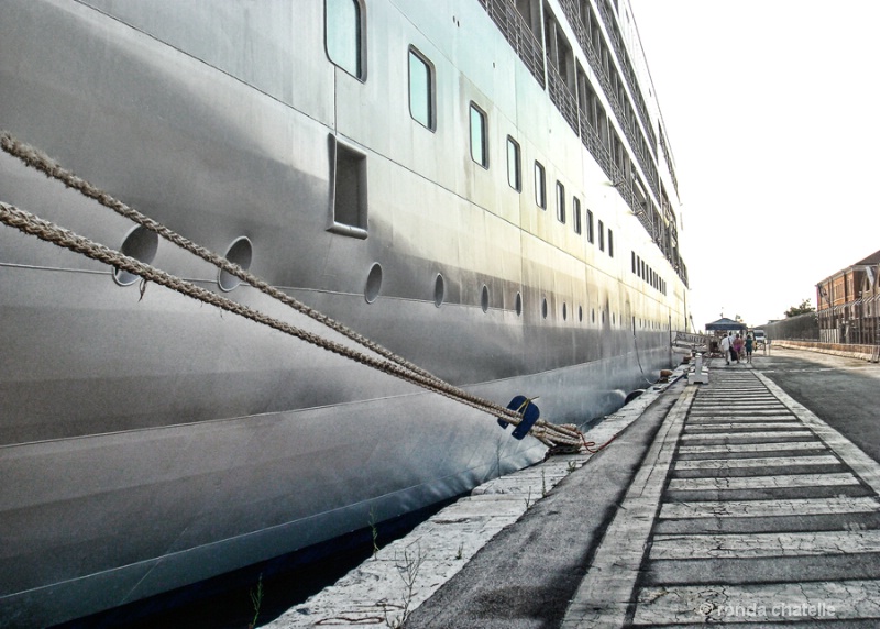 Docked in Italy