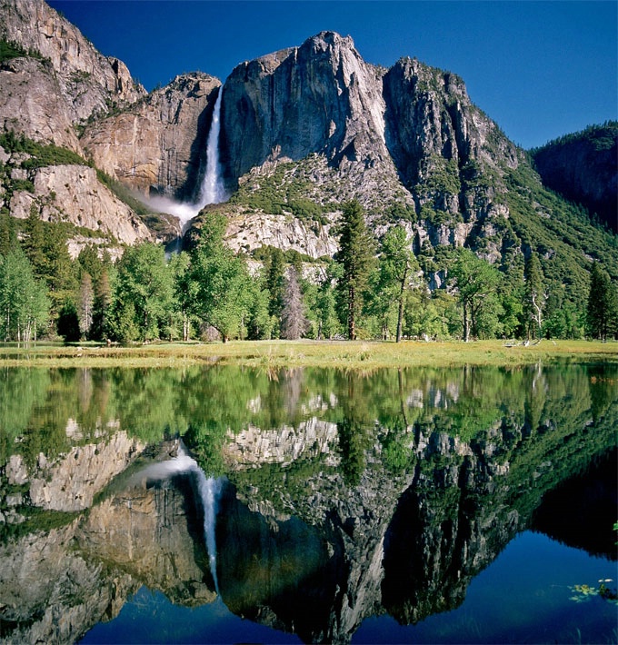 Twice Two Reflect,  Yosemite NP,  CA.