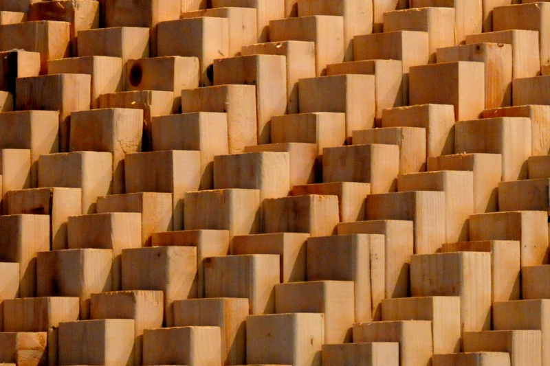 Rows of Maya Lin Landscape - ID: 7405364 © John T. Sakai