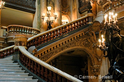Paris Opera Staircase  - ID: 7426892 © Carmen B. Sewell