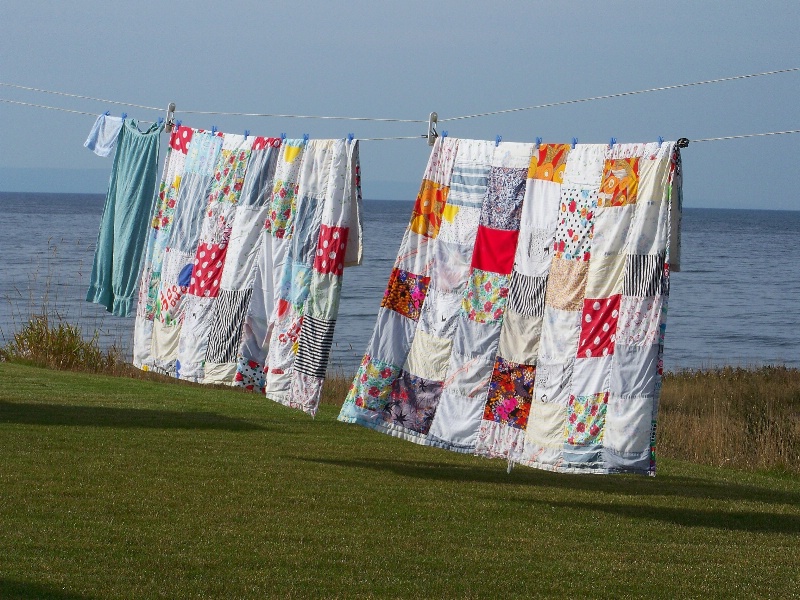 Clothesline of Quilts