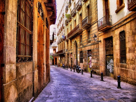 Street in Barcelona