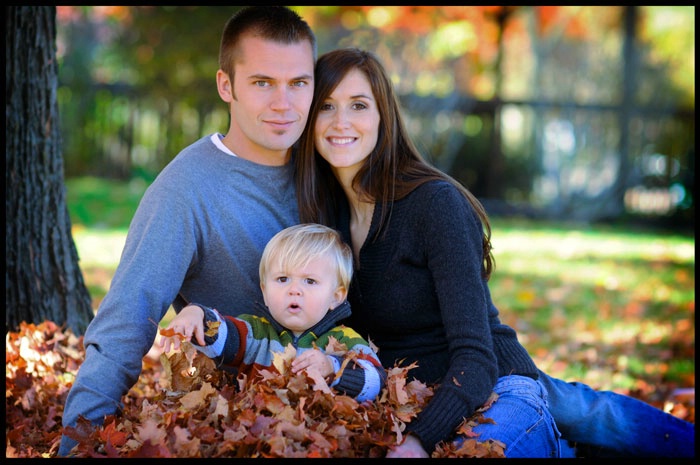 Fall family photo